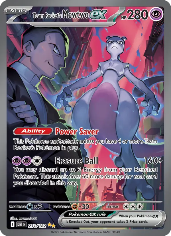 Team Rocket's Mewtwo ex